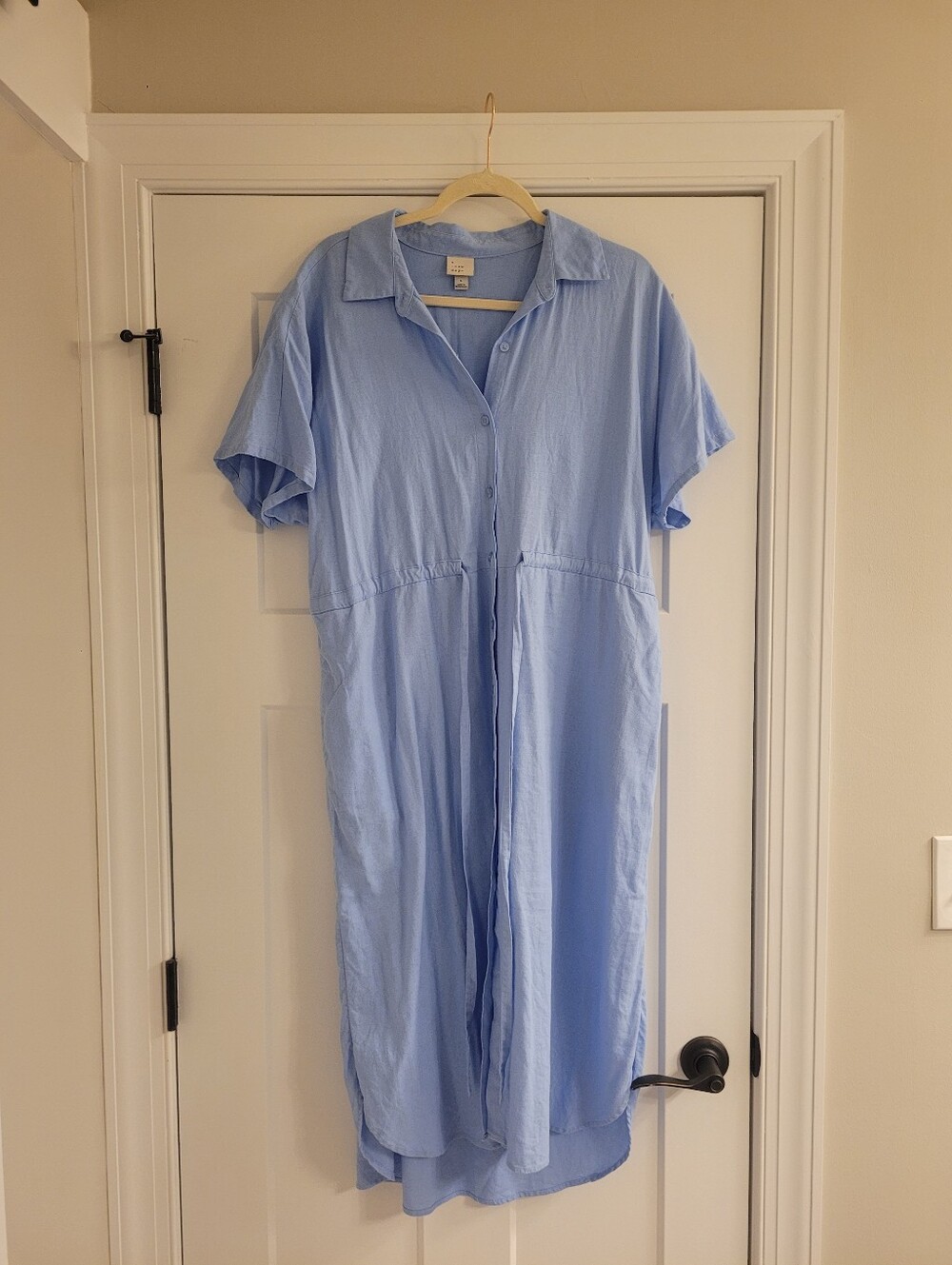 A New Day Button Dress